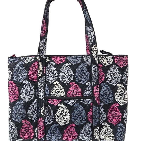 Vera Bradley Pink and Gray Tote Bag - Picture 5 of 11